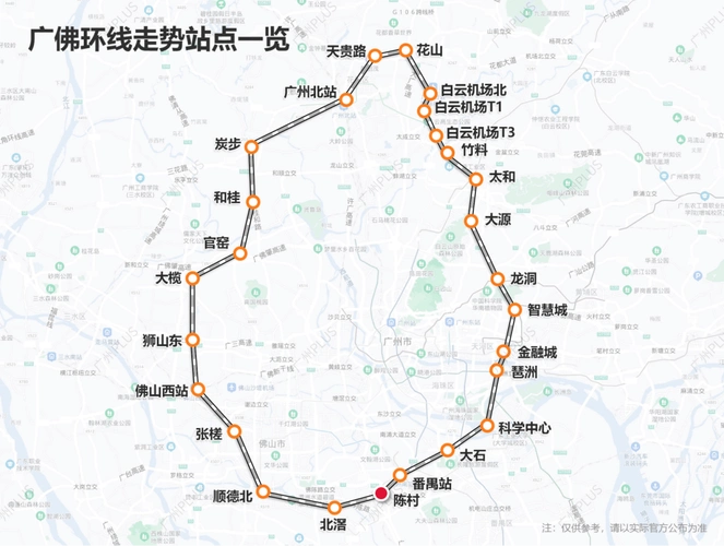 距离项目仅约400米处,就是坐拥广州7号线和广佛环线(在建)双轨交汇的