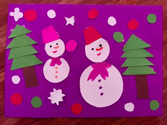 75团幼儿园小班"迎新年亲子手工作品"评选活动