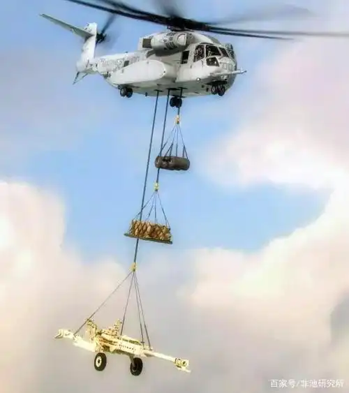 ch-53k外部吊挂能力展示