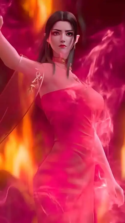 精修|美杜莎女王·彩鳞 竖屏壁纸 ………………__财经头条