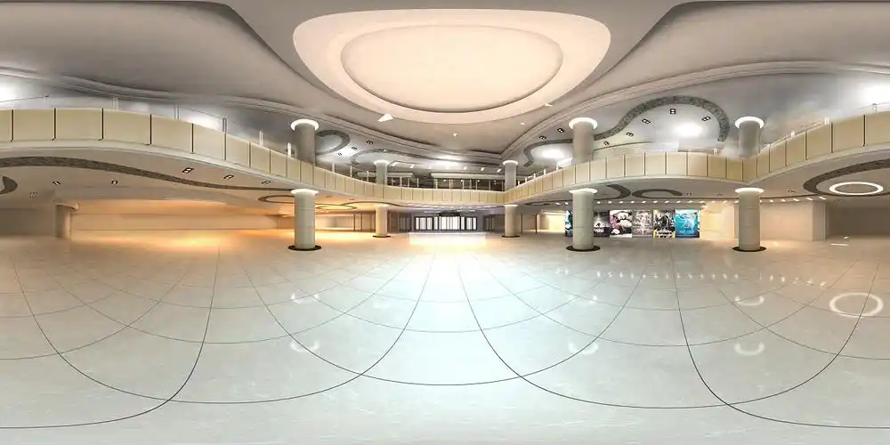 3d max建模商城活动舞台全景图练习