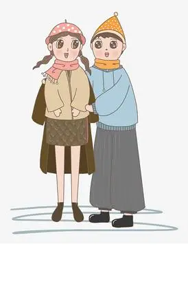 透明底png暖男帮女朋友披衣服