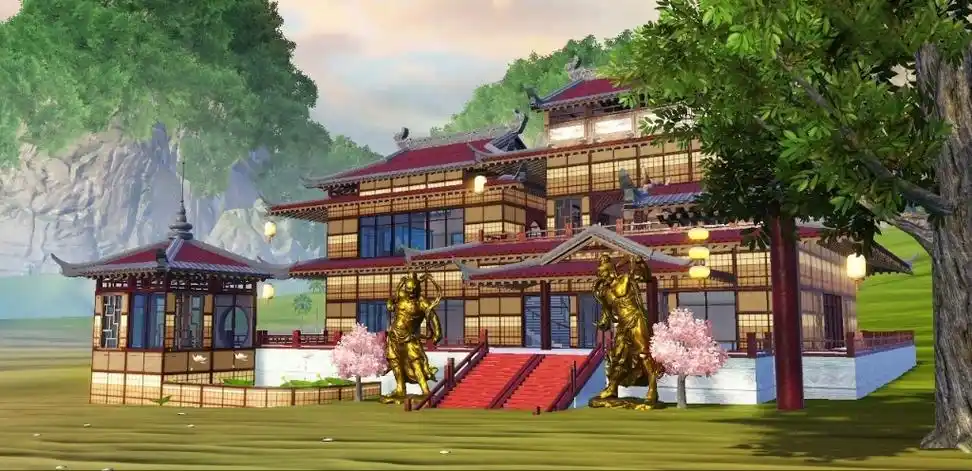 三十级古风家园 古风建筑阁楼类型