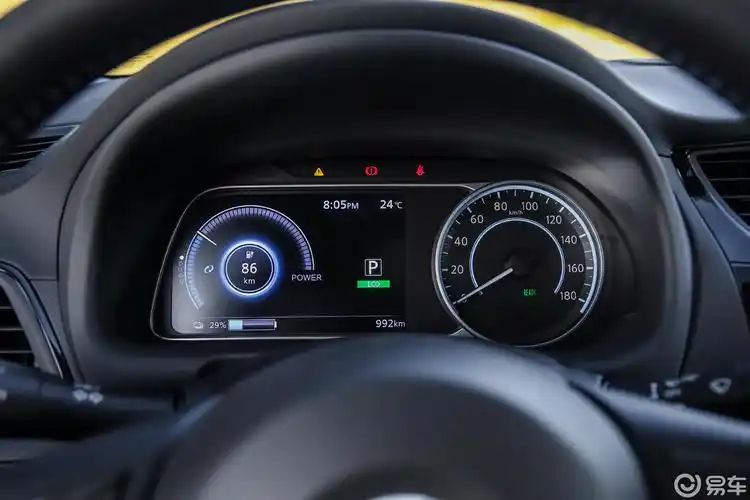 【轩逸·纯电2018款智尊版仪表盘汽车图片-汽车图片大全】-易车