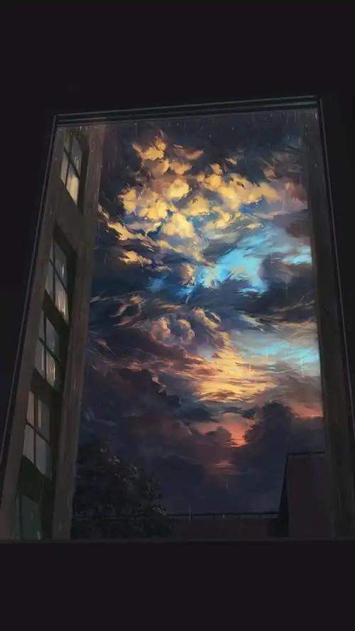 二次元图壁纸,二次元大图壁纸(40张超高清动漫场景壁纸)