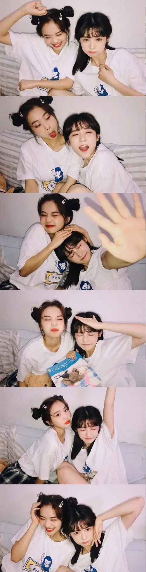 闺蜜拍照姿势快点安排起来吧