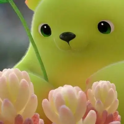 可爱的萌芽熊,送给爱的你_卡通动漫头像_我要个性网