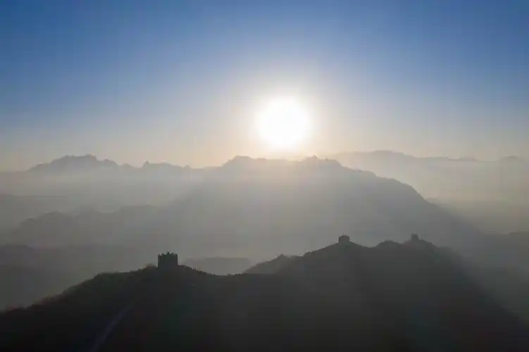 金山岭长城日出