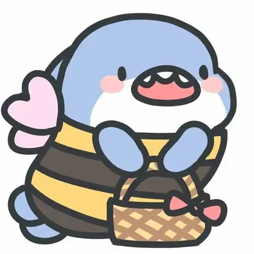 萌萌可爱小鲨鱼头像