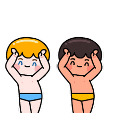 创意表情『海尔兄弟 | 萌趣表情包』海水浴厂实验室