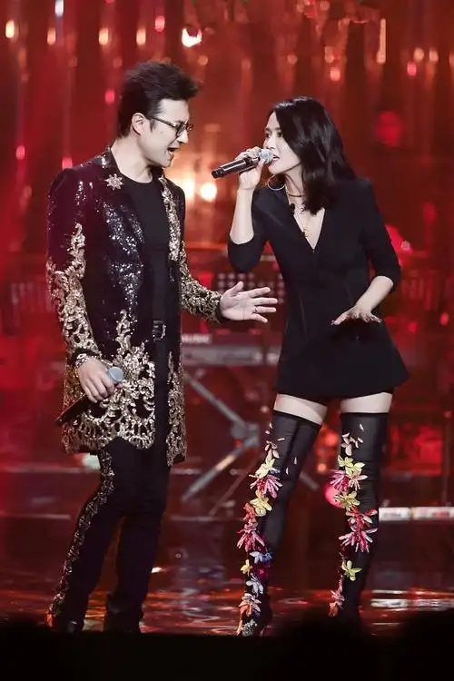 谭维维歌手帮唱汪峰火力全开heyjude燃爆全场