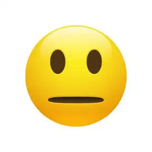 黄面烤肉矢量 emoji 表情黄中性面照片