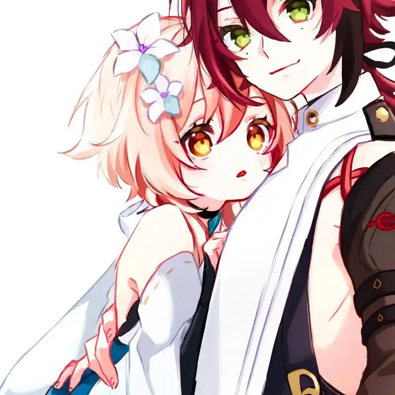 画师:おちゃ助丨原神 鹿荧情头