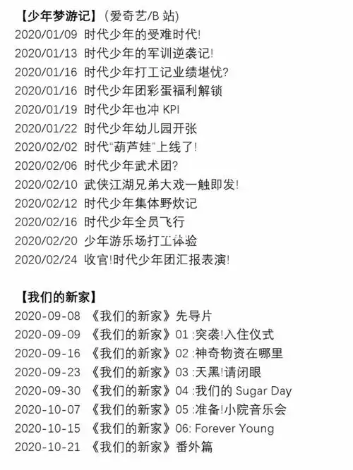 2020tnt时代少年团物料合集(上)_时代少年团_夏天去哪玩_纪录片_vlog