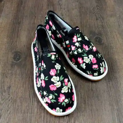 春夏新款老北京男士牛筋底花布鞋优惠券价格 - 券多多