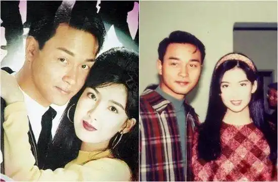 原标题:周慧敏晒与张国荣罕见旧照 发文缅怀好友(图)