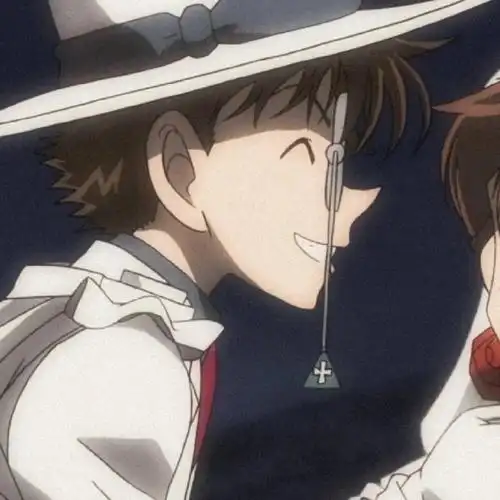 怪盗基德头像 第一弹|黑羽快斗 中森青子#名侦探柯南##v漫计划