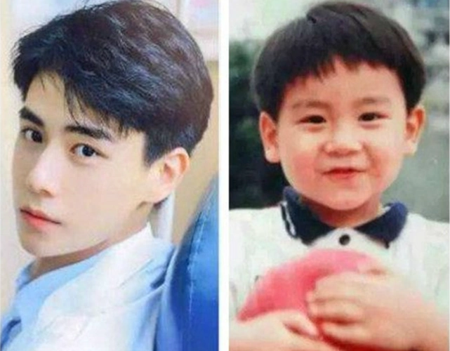 明星童年照,胡一天帅爆,白敬亭今成功逆袭,杨丞琳反差太大