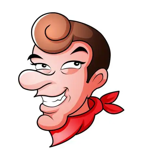 【psd】坏笑笑脸卡通形象psd分层源文件下载