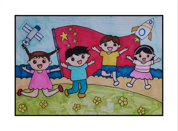 "迎国庆,颂祖国"绘画比赛 "最佳人气奖"评选——前进小学