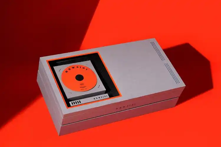 黑胶唱片咖啡包装设计