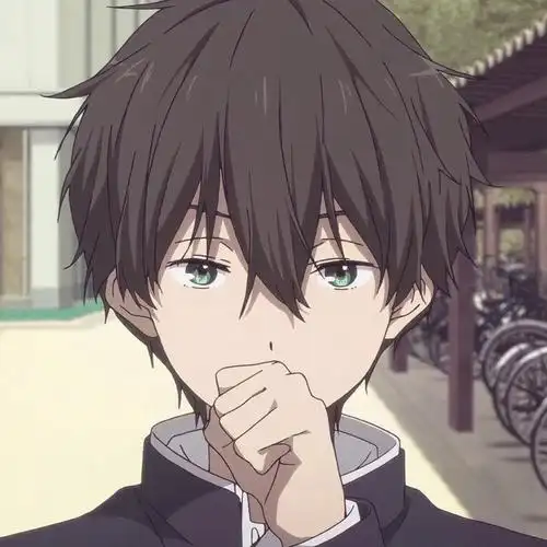 动漫男头折木奉太郎