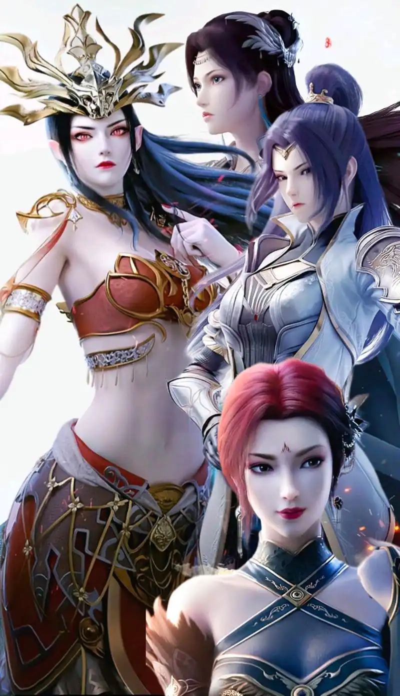 《斗破苍穹》第四部女神p图