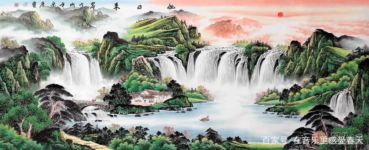 一幅宋唐山水画更是品味的彰显