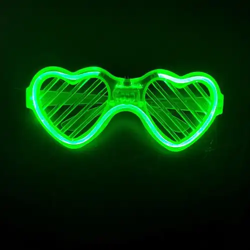 抖音道具led发光墨镜蹦迪装备派对太阳眼镜