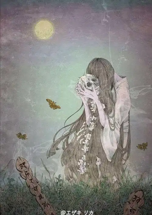 美图·赏析|恐怖与美丽并存~幽灵少女特辑