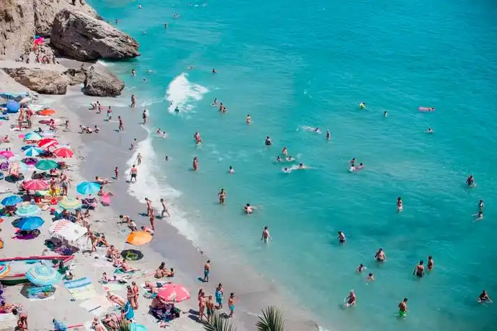 海滩,海,海边,海洋,水,海岸线,沙子,景观,海岸,旅行,天空,河,夏季