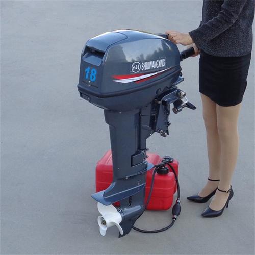 厂家轻便型船外机二冲程四冲程汽油船用推进器渔船螺旋浆船尾机