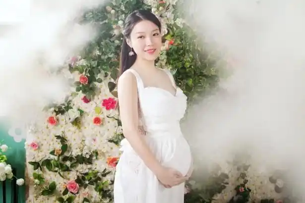 32周的孕妇照出炉啦,大肚子也可以拍成小仙女!