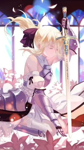 手机壁纸saber手机壁纸超清竖屏