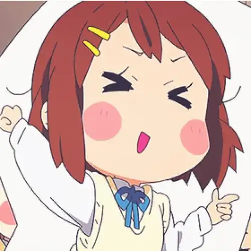 插画动漫 二次元 头像 萌系 女