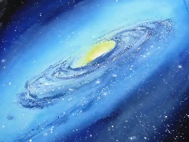 宇宙水粉画宇宙水粉画教程视频