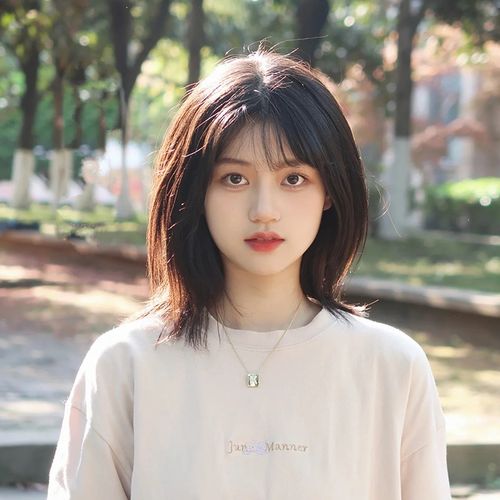 一鱼头套自然发型短碎初恋发减yiyu锁骨日系日常整顶假发