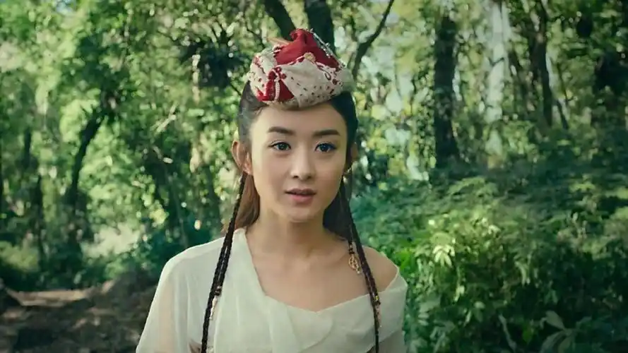 赵丽颖《西游记女儿国》,悄悄问你们,颖宝美不美,你们说呢?