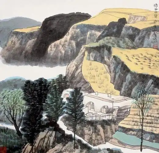 画山画水画黄土高坡!庄小雷:北京画院一名国画家的彩墨山水情怀
