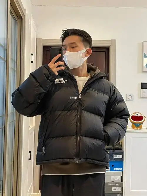 身高体重见主页#穿搭  #北面