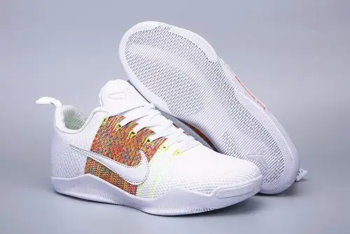 科比11代编织 白色/多色/多色 40-46