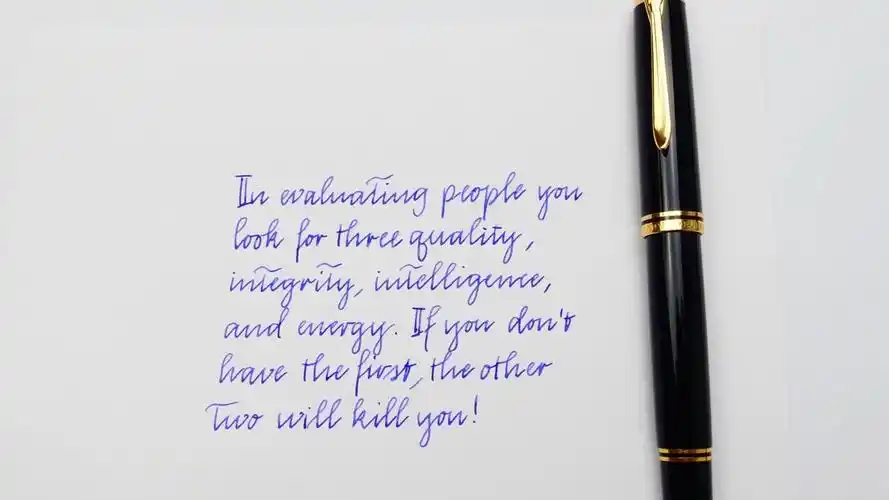 【艺术字体】意大利简体英文书法练习 名人名言摘录 w.