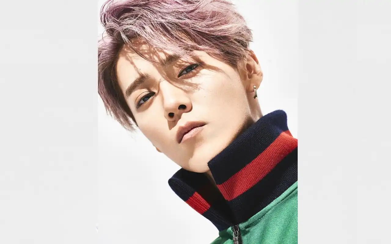 鹿晗时尚帅气写真图片桌面壁纸