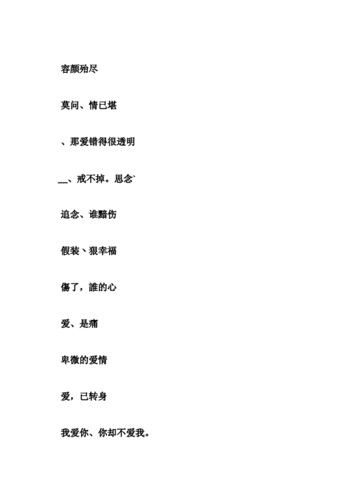 经典伤感qq网名掩饰孤独doc10页