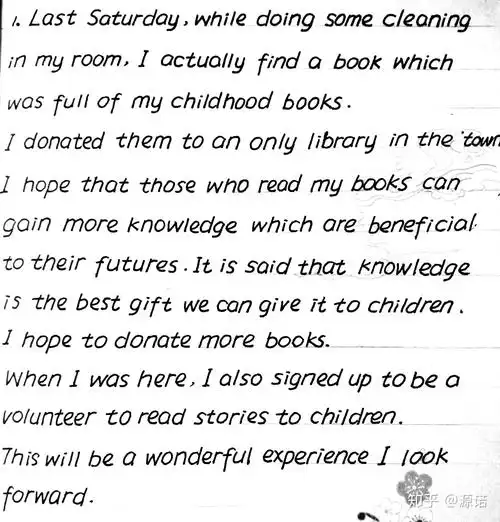 英语作文衡水体到底怎么练