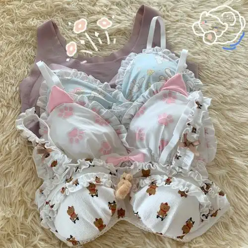 纯欲风日系少女内衣甜美系78