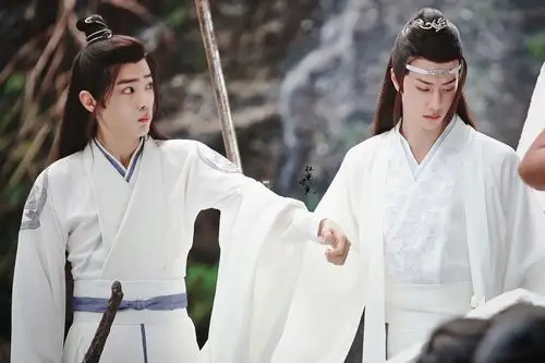 肖战 王一博魏无羡 蓝忘机陈情令 - 堆糖,美图壁纸兴趣社区