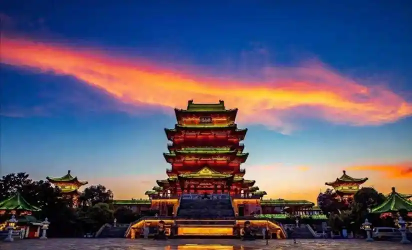 5米的古建筑,是南昌市地标性建筑,豫章古文明象征_滕王阁_文化_历史