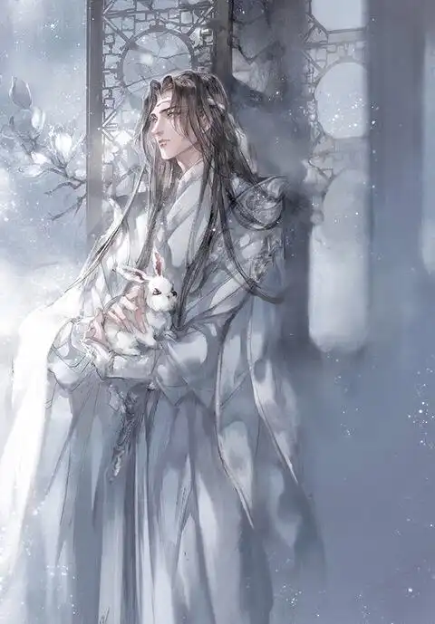 《魔道祖师》同人唯美手绘 来自画师:九条轮