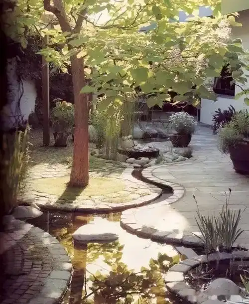 景观知识庭院水景五大类型